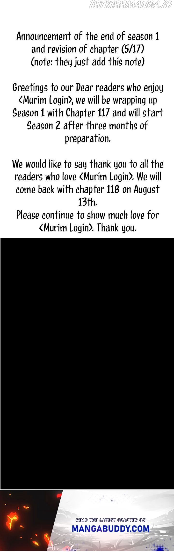 Murim Login Chapter 117.5 image 1